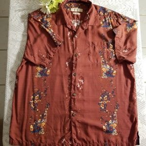 Mens Tommy Bahama Silk Hawaiian Shirt